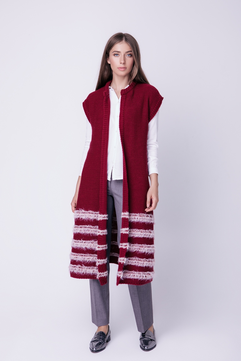 

Жилет Sewel QW552 42-44 Бордовый QW552080000