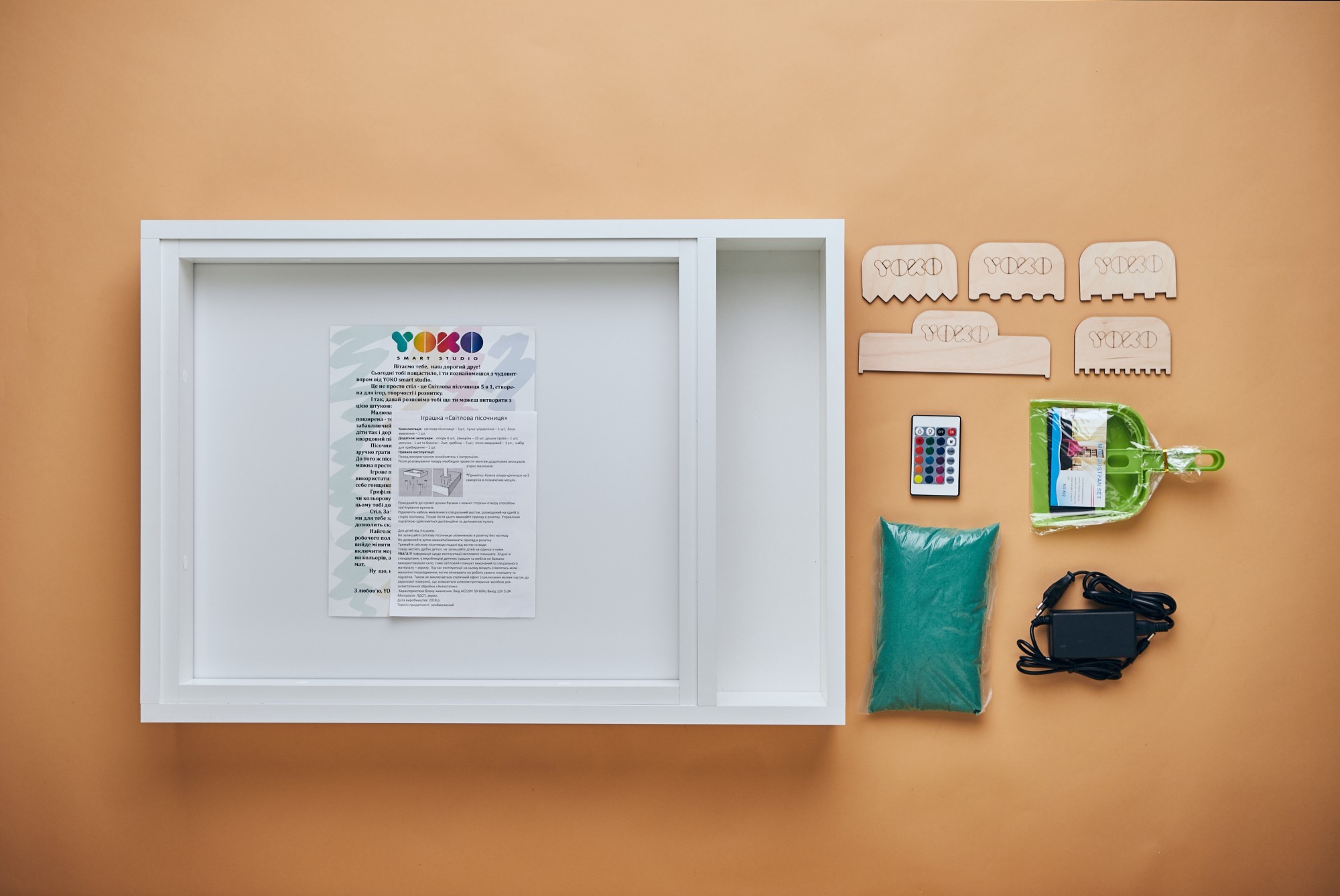 

Світловий планшет Yoko для малювання піском Standard (5360853)