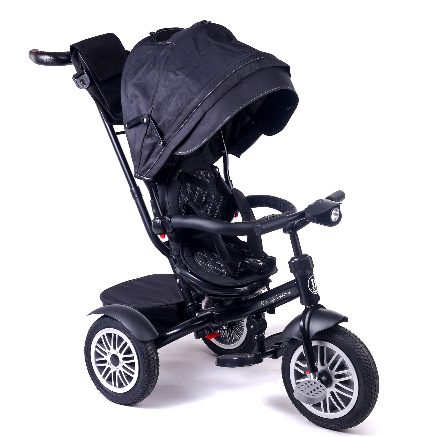 

Велосипед Baby Trike 3-х колёсный с надувными колёсами фарой 6188