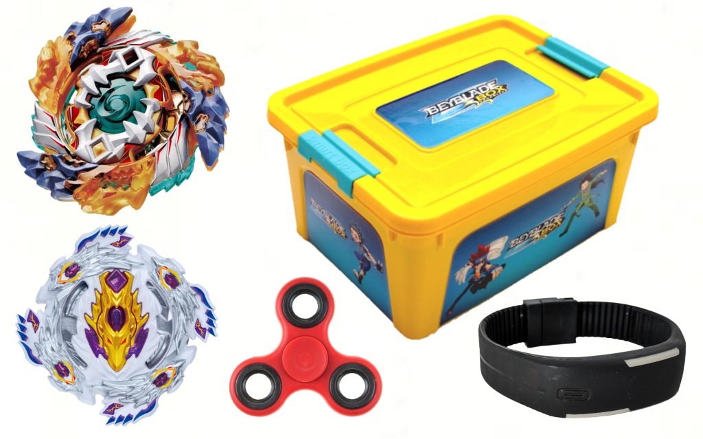 Набор Beyblade Бейблейд Бокс + Beyblade Geist Fafnir F4 B-122 (волчок ...