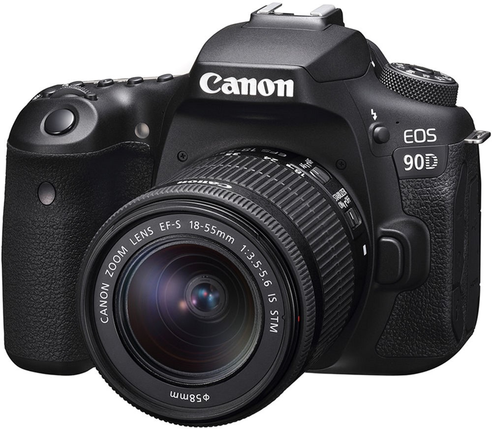 Акція на Фотоаппарат Canon EOS 90D EF-S 18-55mm IS STM Kit Black (3616C030) Официальная гарантия! від Rozetka UA