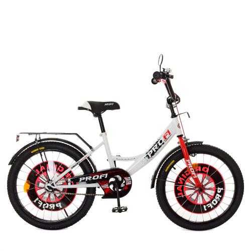 

Велосипед детский PROF1 20д. XD2045 Original boy бело-красный