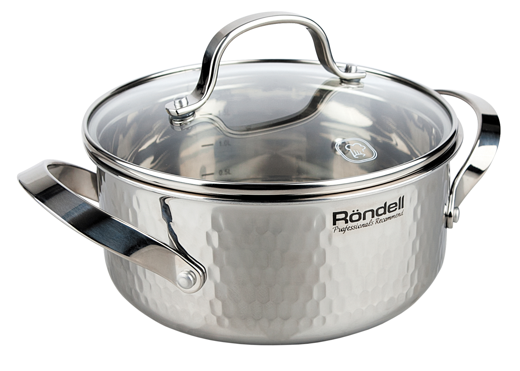

Кастрюля RONDELL RainDrops RDS-827 с/к 18 см (1.9 л) RDS-827