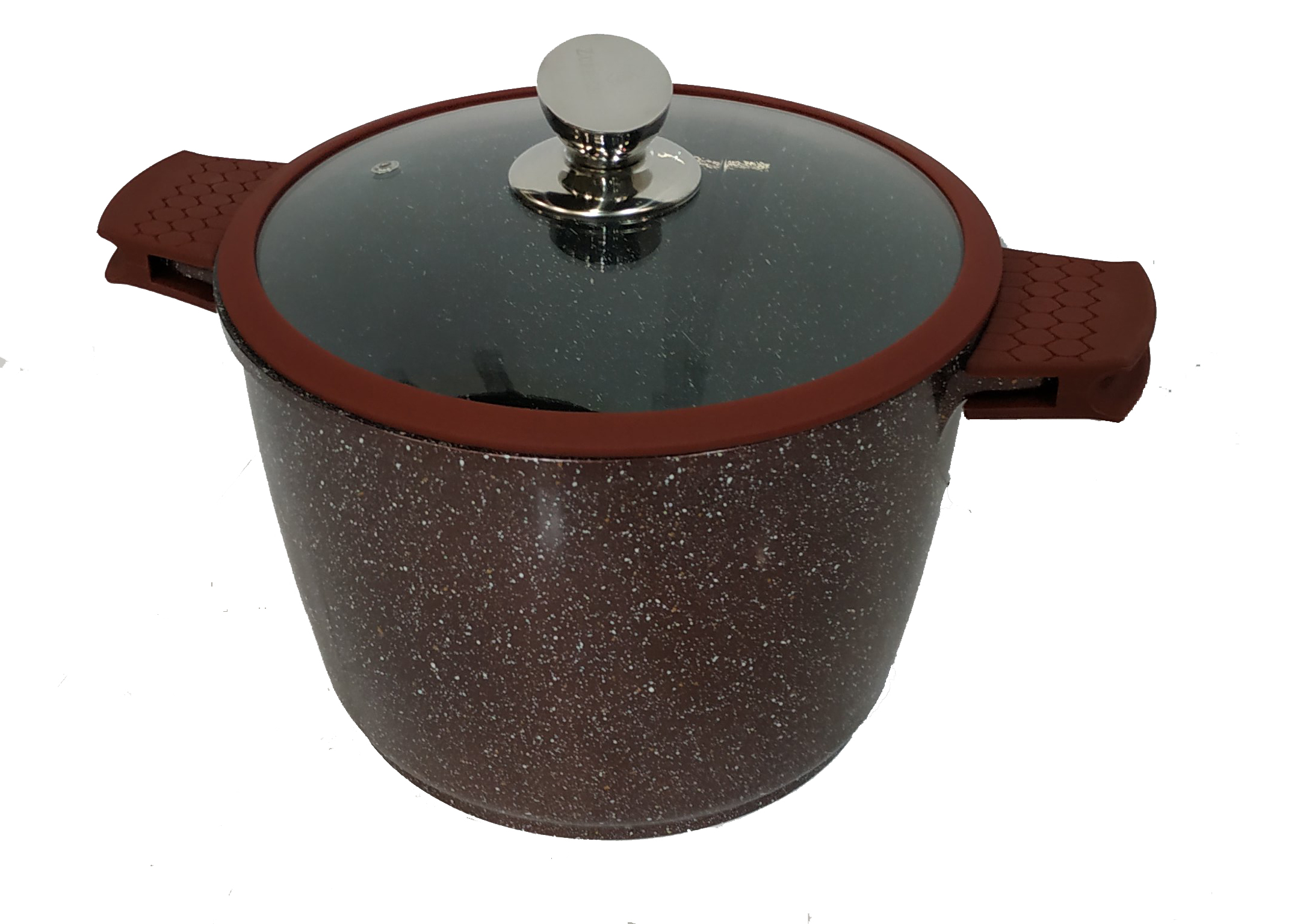 

Алюминиевая кастрюля с мраморным покрытием Zurrichberg ZBP-7104 Burgundy