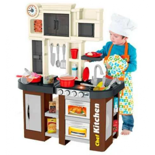 

Детская кухня Игровая + световые и музыкальные эффекты Happy Toys (922-102)