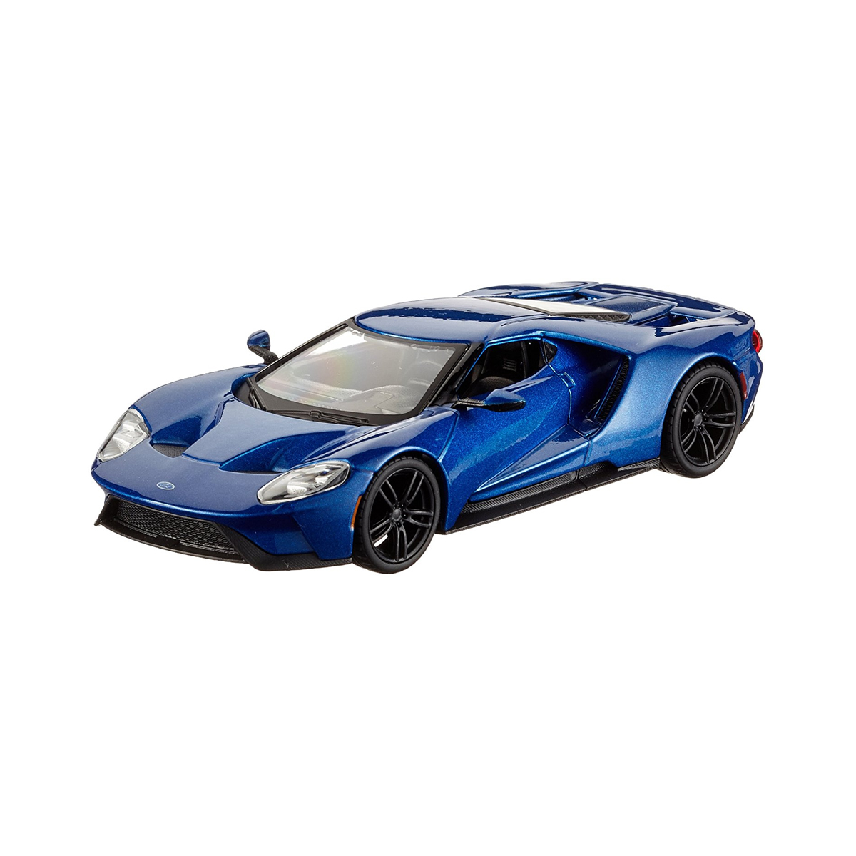 

Автомодель - FORD GT (голубой металлик, серебристый металлик, 1:32)