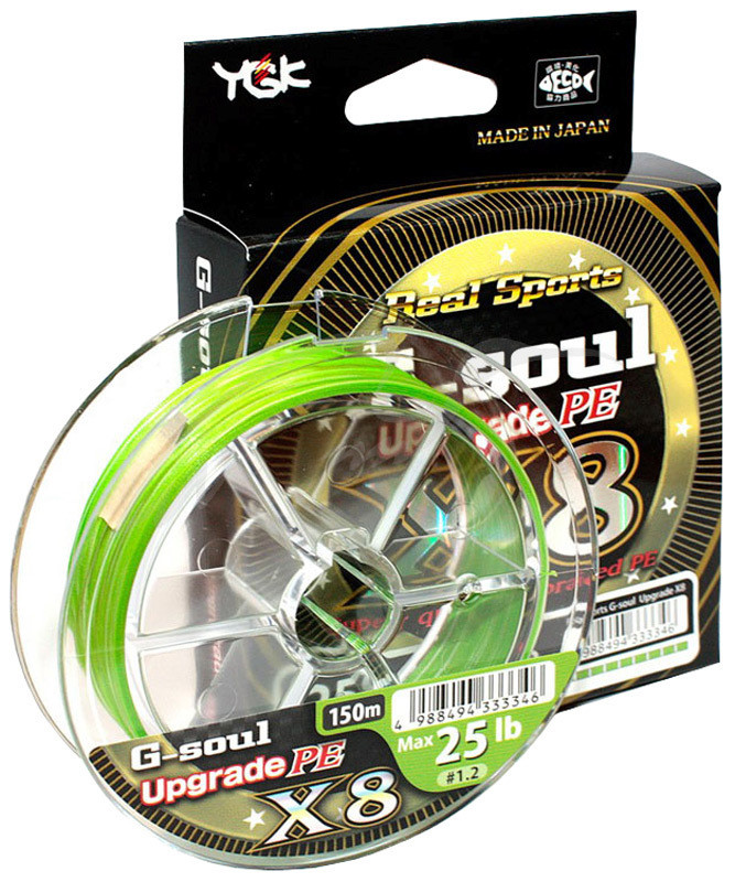 

Шнур YGK G-Soul X8 Upgrade 150m №1.5/30lb