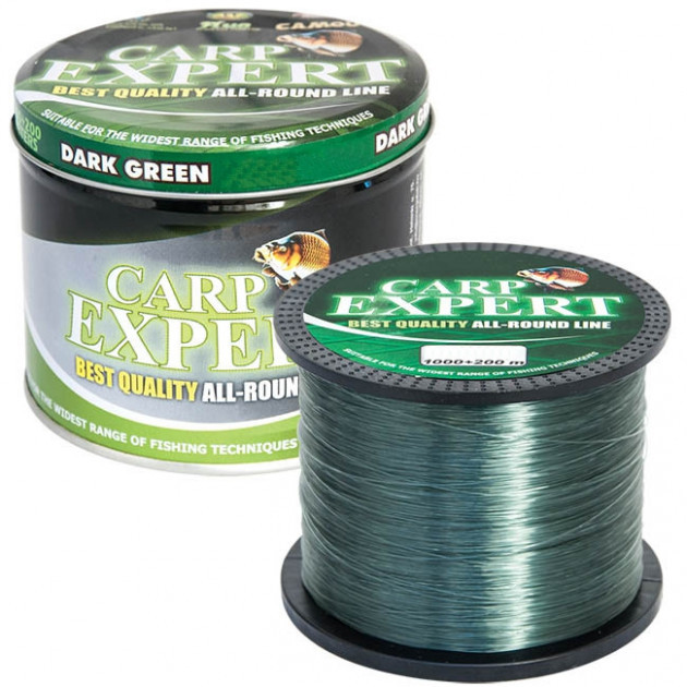 

Леска карповая Energofish Carp Expert Dark Green 1200м 0.27 мм 9.8 кг