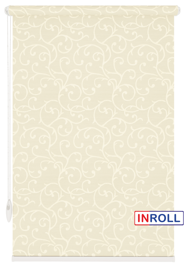 

Ролета тканевая INROLL Есо-Mini 122,5х165 см Akant Молочный 2236