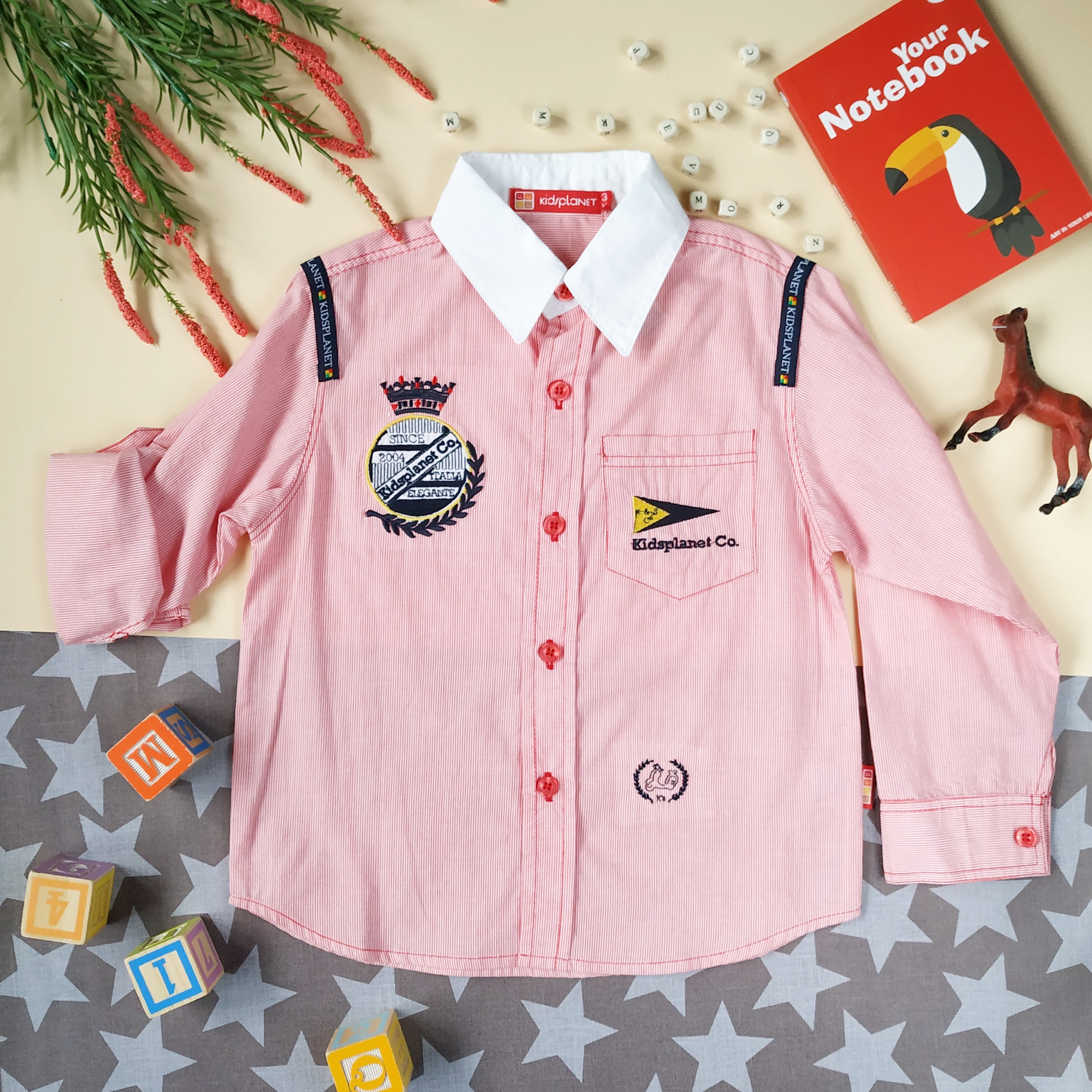 

Рубашка Kids Planet K830SB 110 см Красный