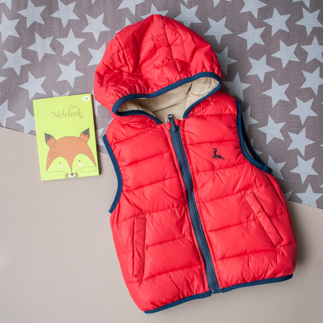 

Жилет демисезонный Zada Baby ZY-18 130 см Красный