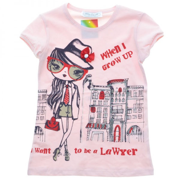 

Футболка Miss Lorelli 041-4074 122 см Розовый