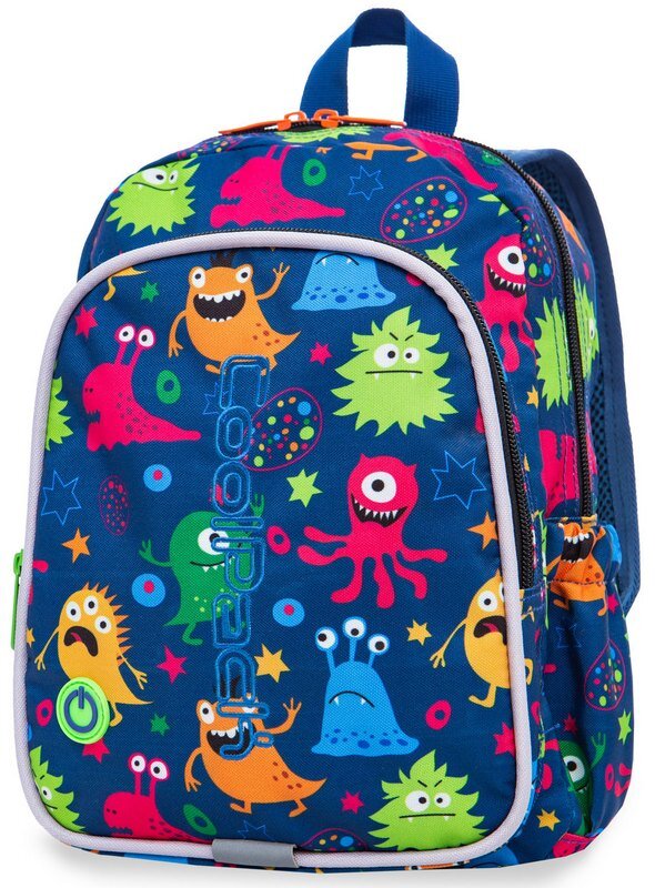 

Рюкзак дошкольный с светодиодной подсветкой CoolPack Bobby LED A23206 Funny Monsters