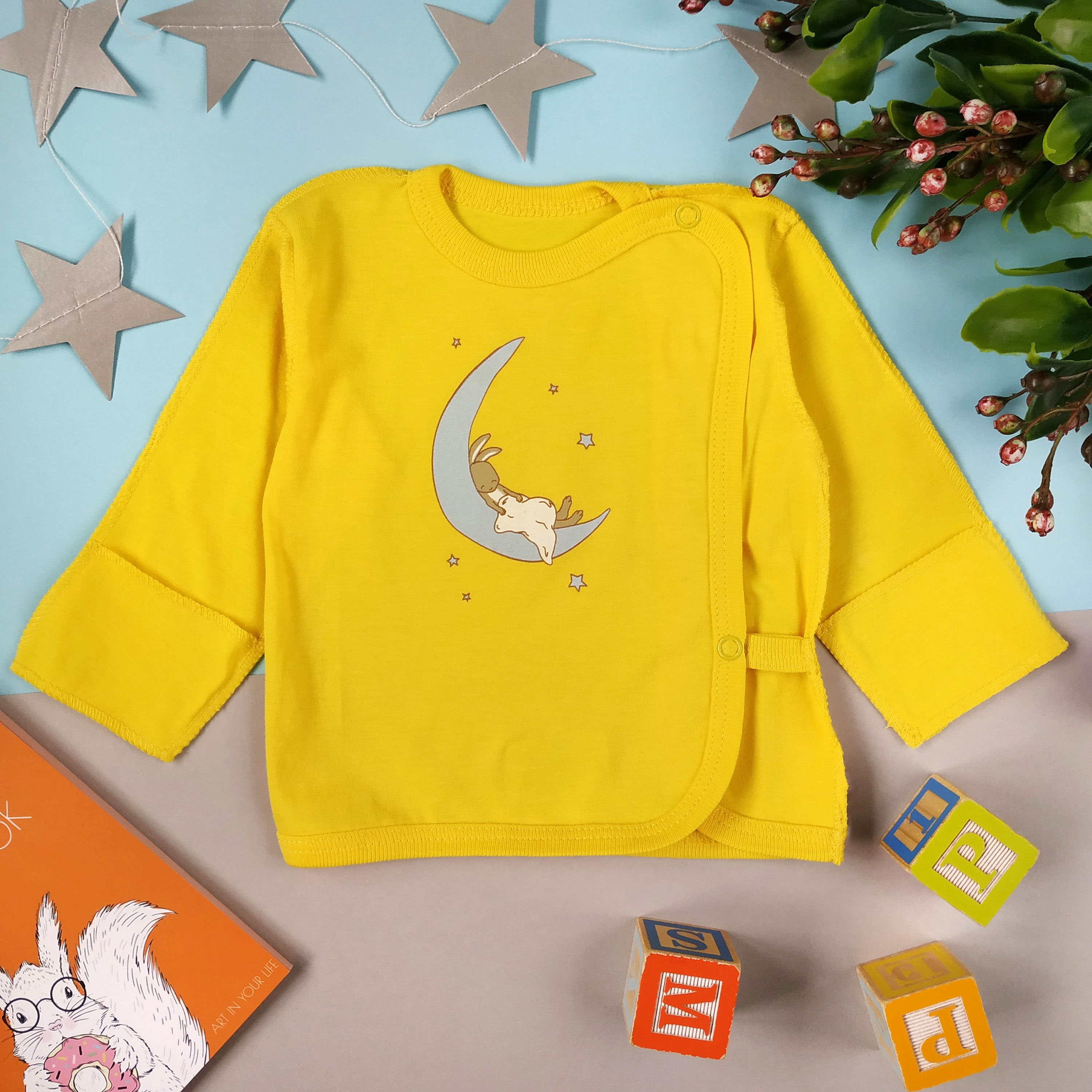 

Распашенка Kids Planet 106301-ОУ 62 Желтый