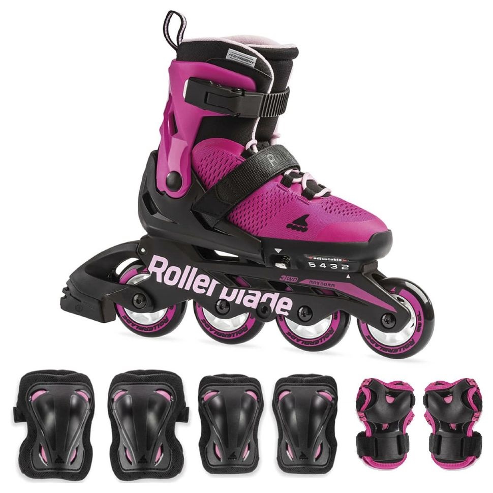 

Ролики ROLLERBLADE MICROBLADE COMBO G (33-36-5) розовый ( 4009 )