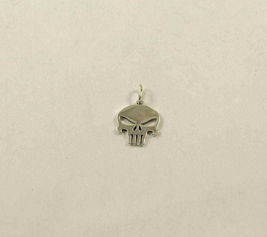 

Кулон череп карателя Punisher Maxi Silver 8969