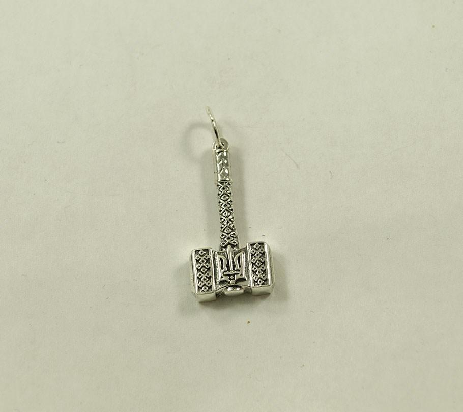 

Молот тора с гербом Maxi Silver 8946