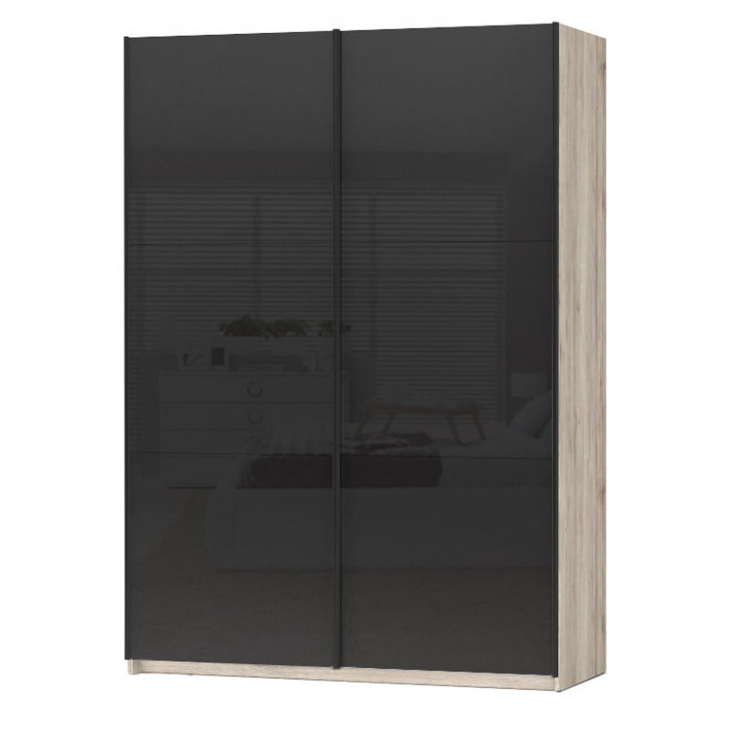 

Шкаф Colin 153 Black Red White 153х218.5x64 (Colin_F24/153) 066218