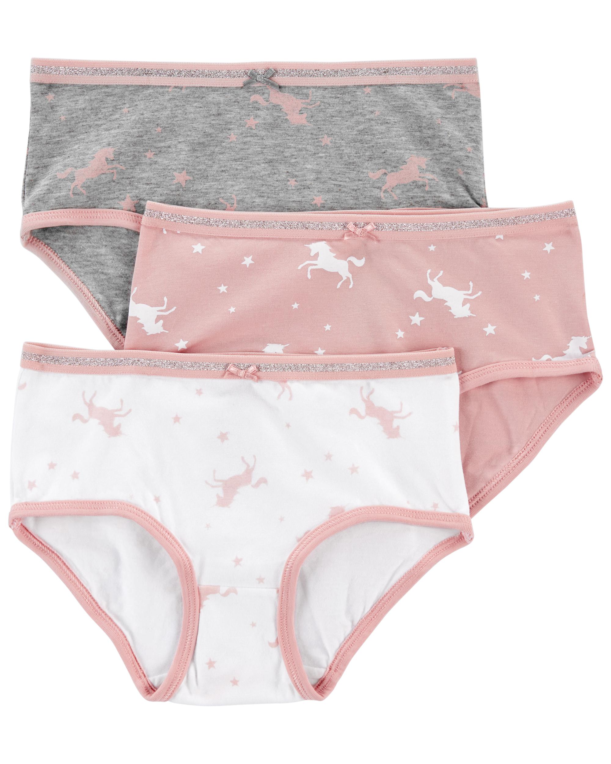 

Трусики Carters для девочки 3 шт р. 88-98 см Разноцветные
