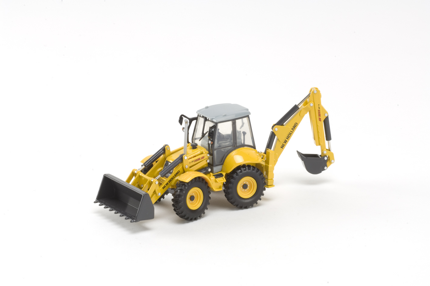 

Погрузчик экскаваторный New Holland LB 115B масштабная модель 1 50
