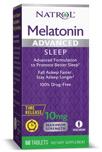 

Витамины Natrol Melatonin Advanced Sleep 10 мг 60 таблеток (047469059644)