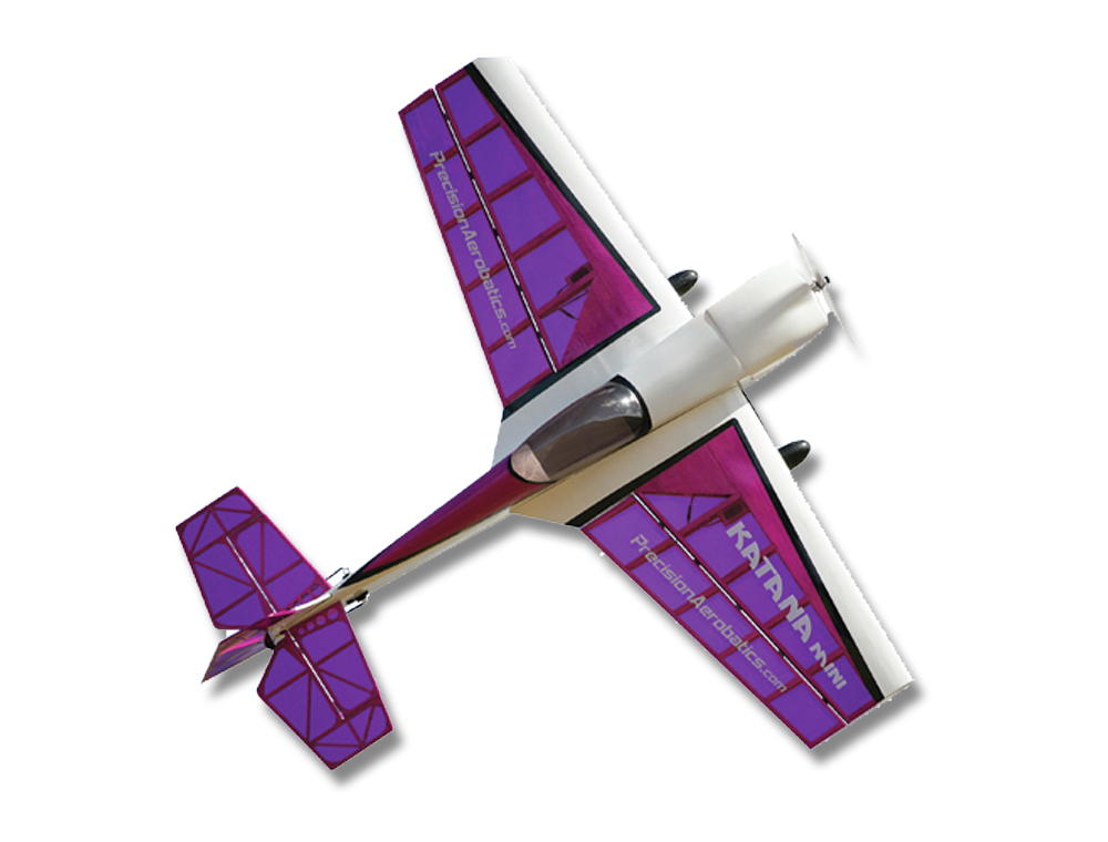 

Самолёт р/у Precision Aerobatics Katana Mini 1020мм KIT (фиолетовый)