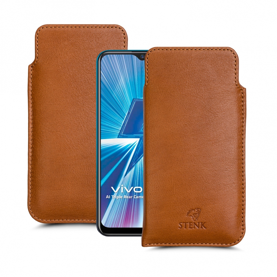 

Футляр Stenk Elegance для Vivo Y17 Camel