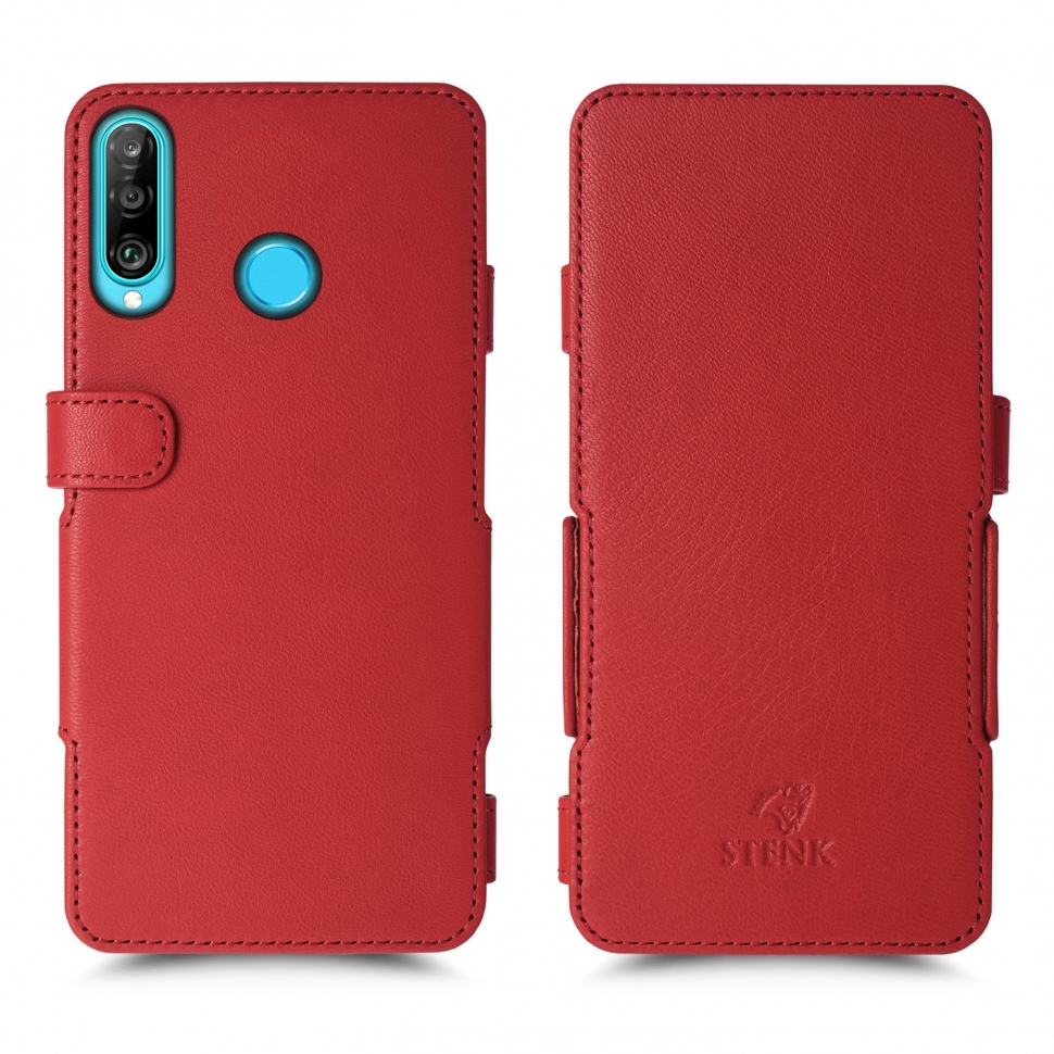 

Чехол книжка Stenk Prime для Huawei P30 Lite Красный
