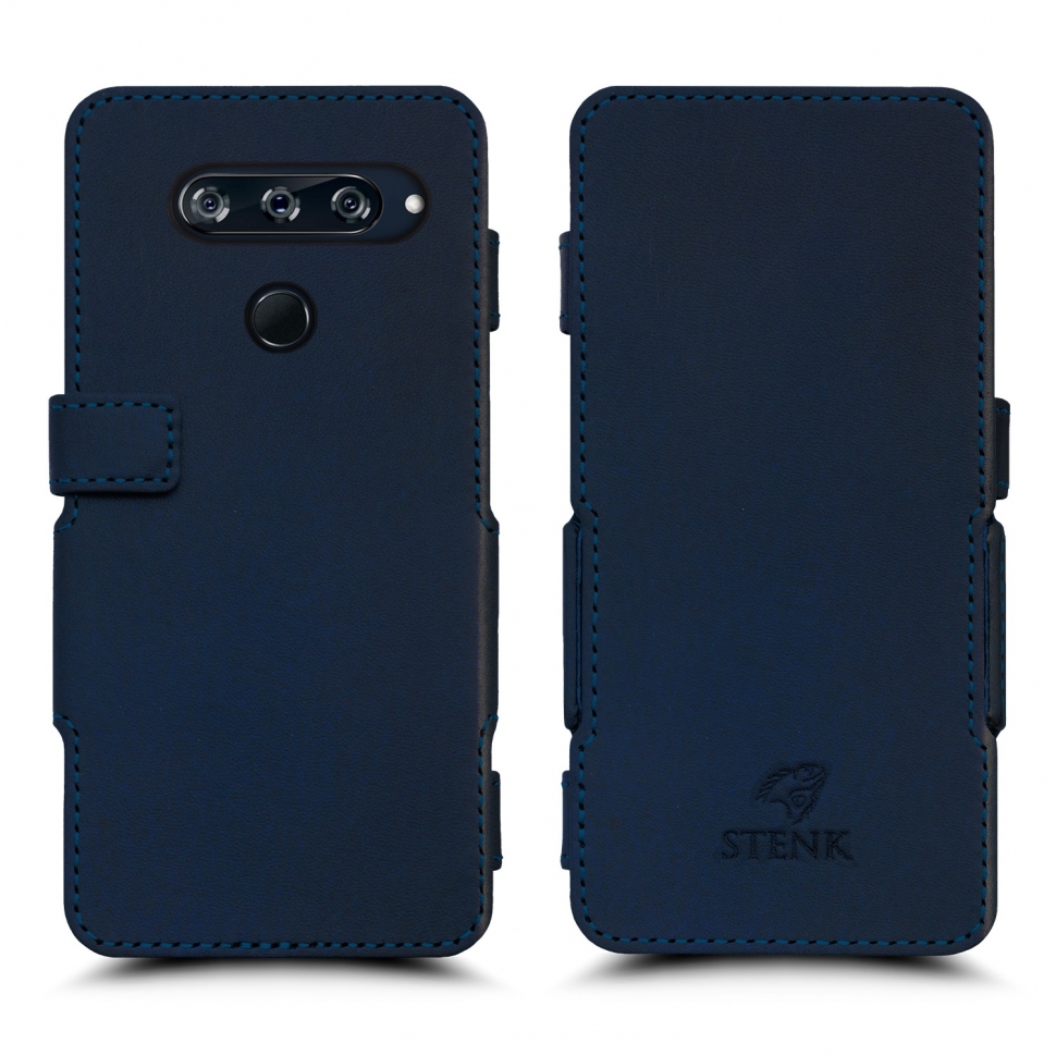 

Чехол книжка Stenk Prime для LG V40 ThinQ Синий