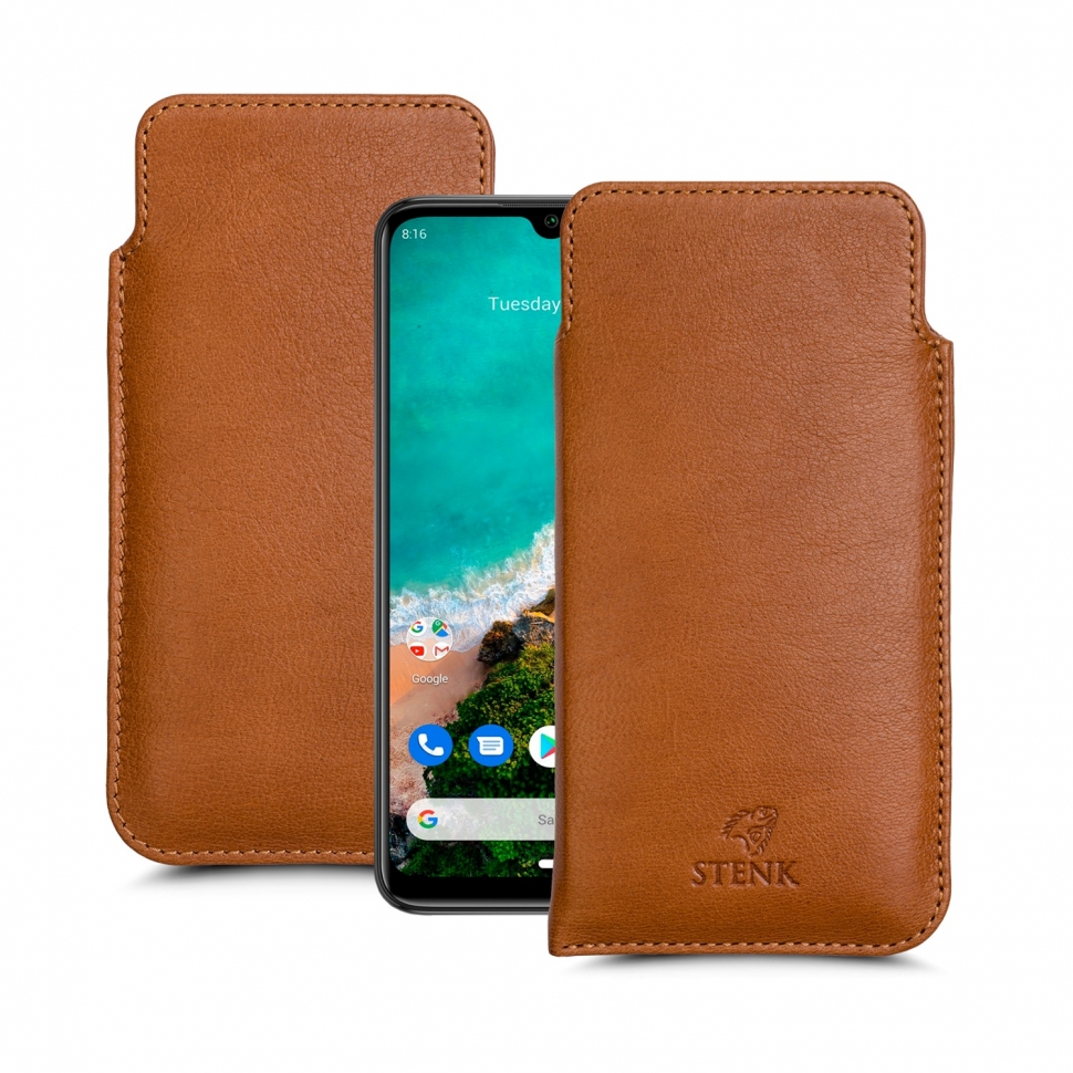 

Футляр Stenk Elegance для Xiaomi Mi A3 Camel