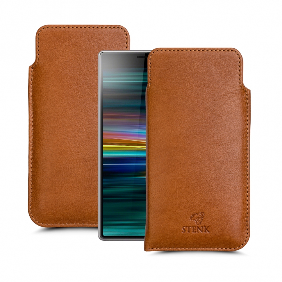 

Футляр Stenk Elegance для Sony Xperia 10 Camel