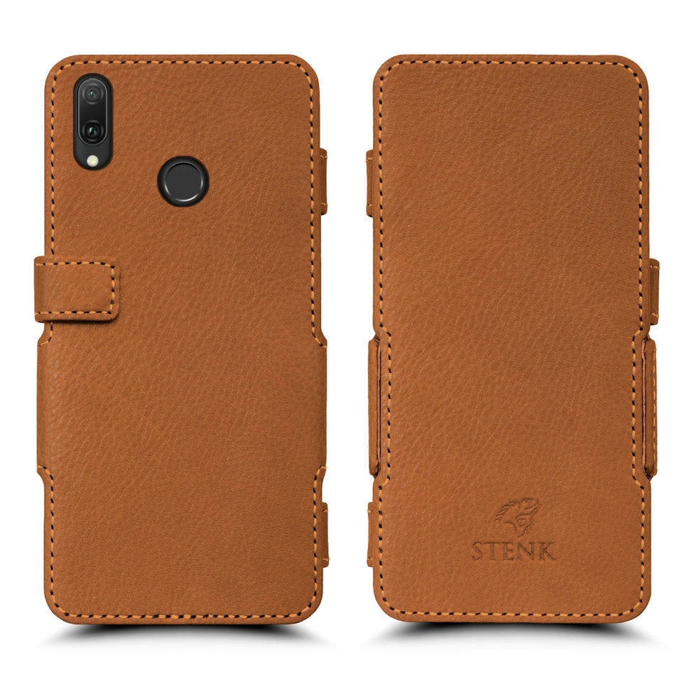 

Чехол книжка Stenk Prime для Huawei Y9 (2019) Camel