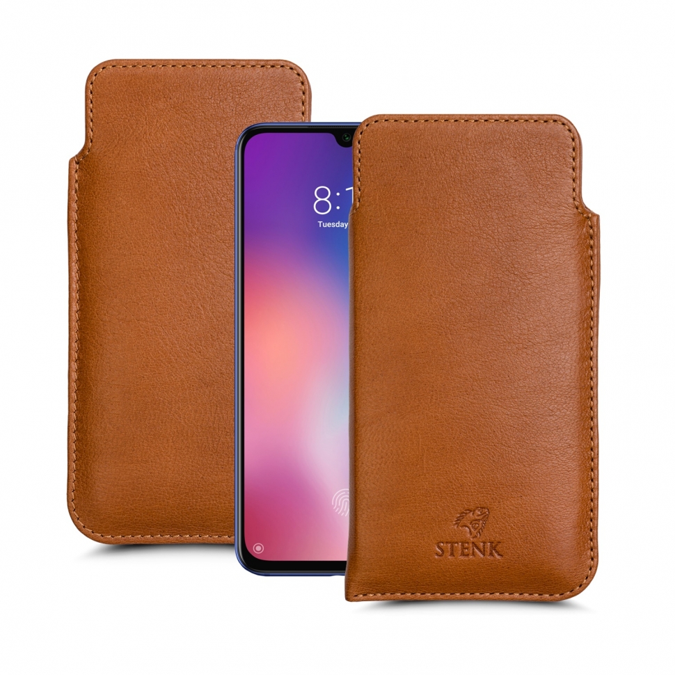 

Футляр Stenk Elegance для Xiaomi Mi 9 SE Camel