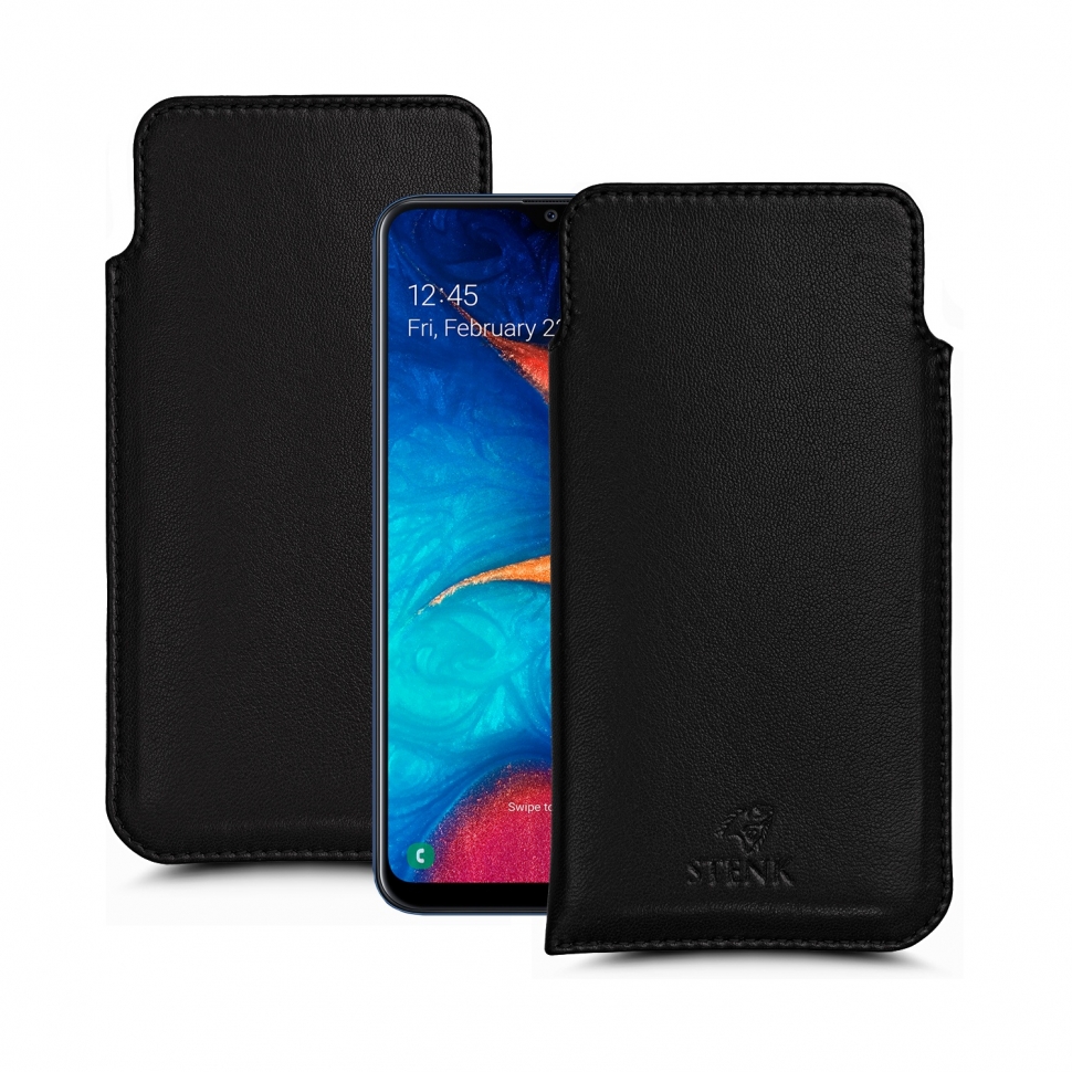 

Футляр Stenk Elegance для Samsung Galaxy A20 Чёрный