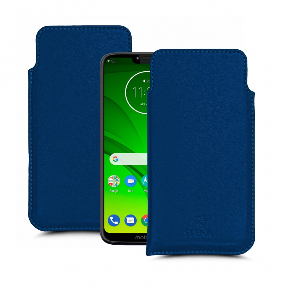 

Футляр Stenk Elegance для Motorola Moto G7 Power Синий