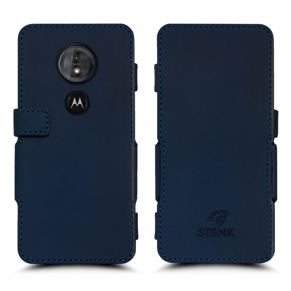 

Чехол книжка Stenk Prime для Motorola Moto G6 Play Синий