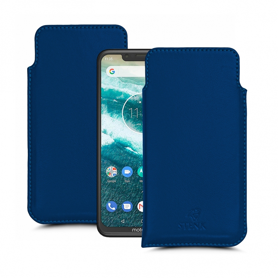 

Футляр Stenk Elegance для Motorola One (XT1941-4) Синий