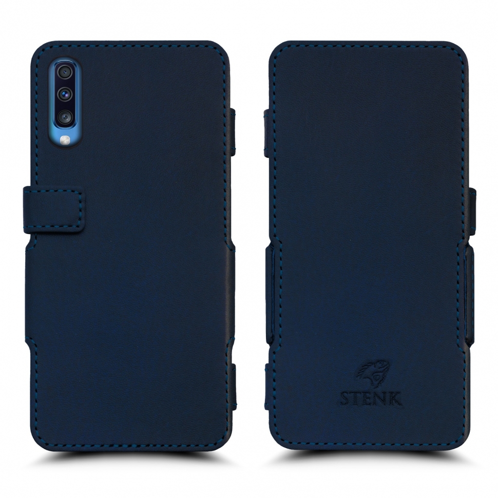 

Чехол книжка Stenk Prime для Samsung Galaxy A70 Синий