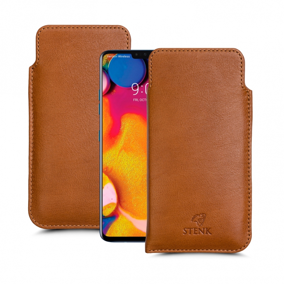 

Футляр Stenk Elegance для LG V40 ThinQ Camel