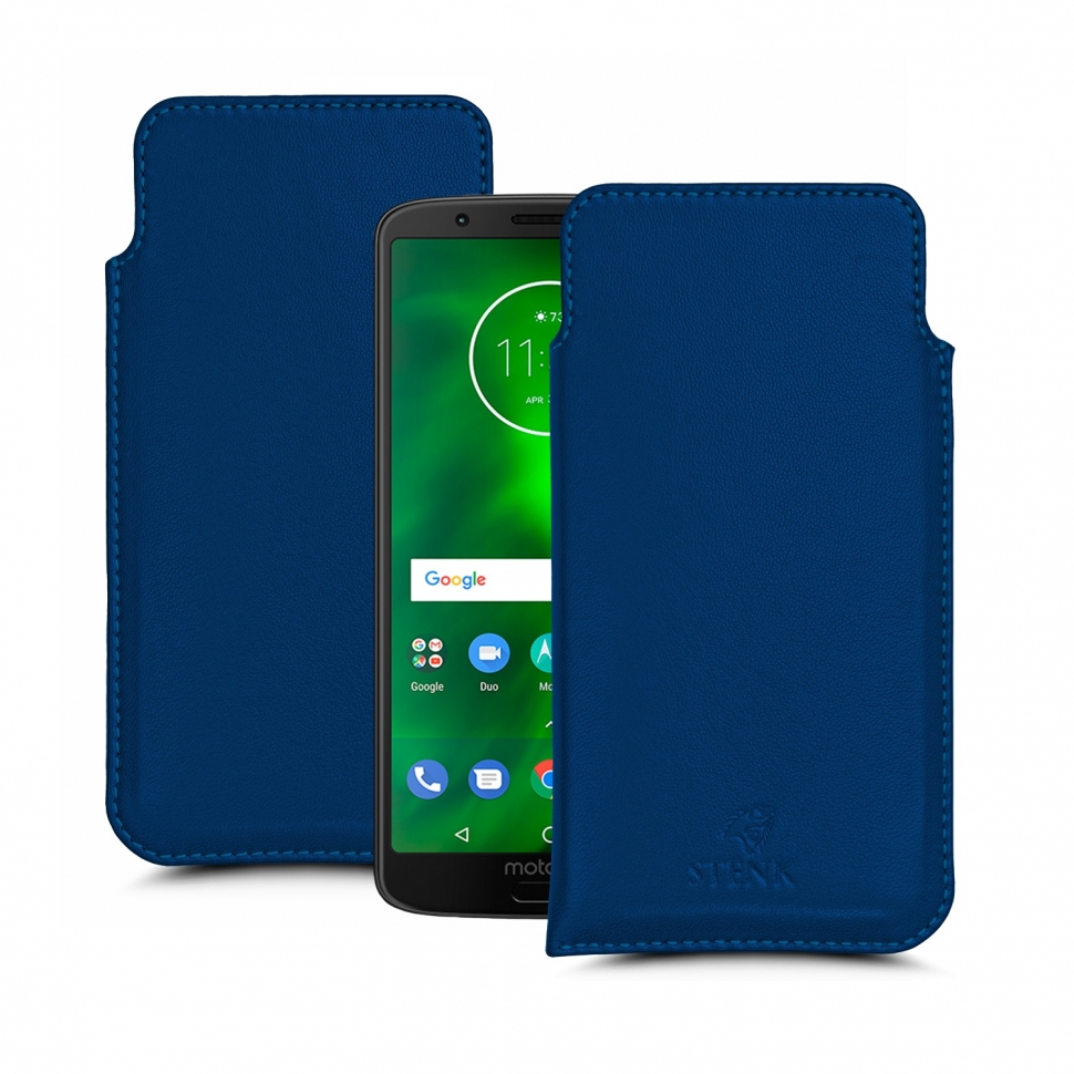 

Футляр Stenk Elegance для Motorola Moto G6 Синий