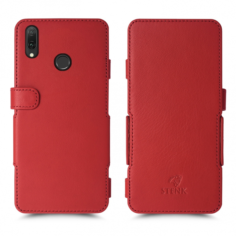 

Чехол книжка Stenk Prime для Huawei Y9 (2019) Красный