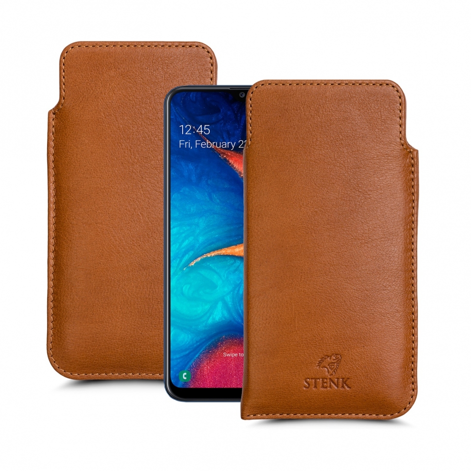 

Футляр Stenk Elegance для Samsung Galaxy A20 Camel