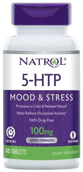 

Натуральная добавка Natrol 5-HTP 100 мг T/R 45 таблеток (047469052287)
