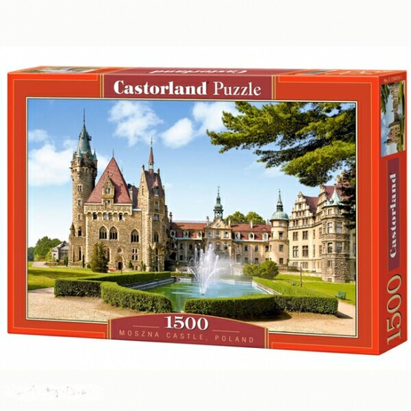 

Пазлы Замок в Польше Moszna Castle Poland 1500 эл Castorland (С-150670) (24412)