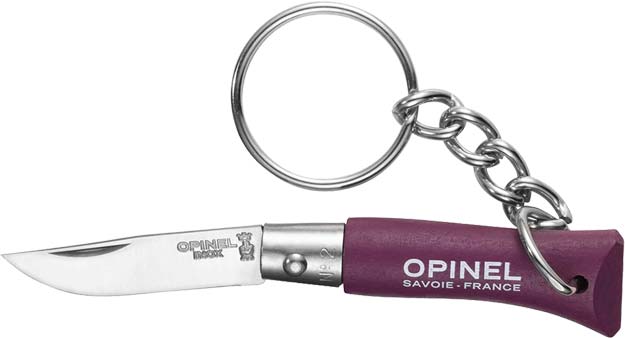 

Нож-брелок Opinel №2 фиолетовый (204.65.62)