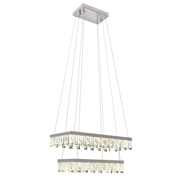 

Люстра LED Horoz Electric PANDORA-96 96W 4000K (хром)