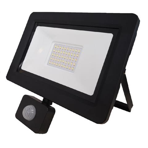 

Прожектор светодиодный с датчиком движения Horoz Electric ASLAN/S-50 50W 6400K