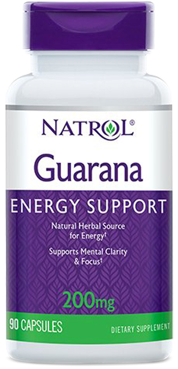

Натуральная добавка Natrol Guarana 200 мг 90 капсул (047469008000)