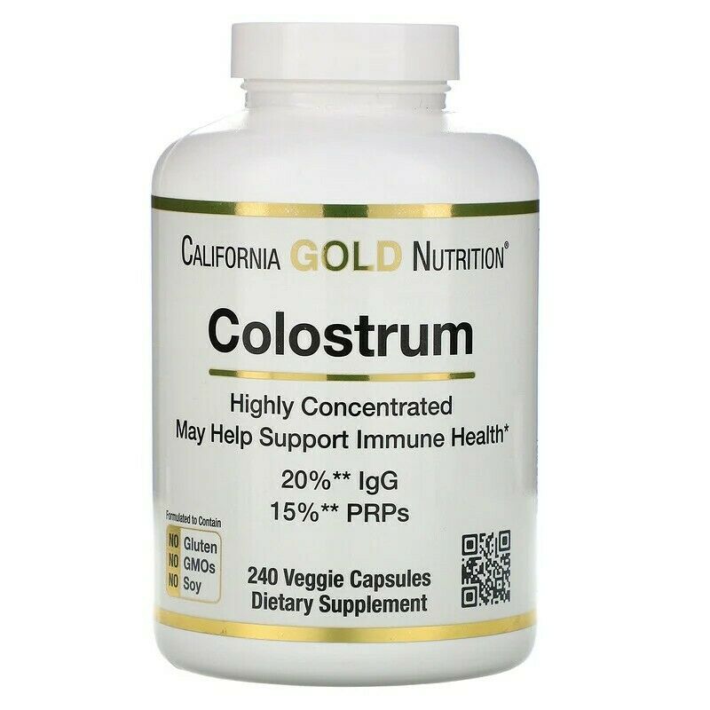 

Специальный продукт California Gold Nutrition Colostrum 240 капсул (4384303030)