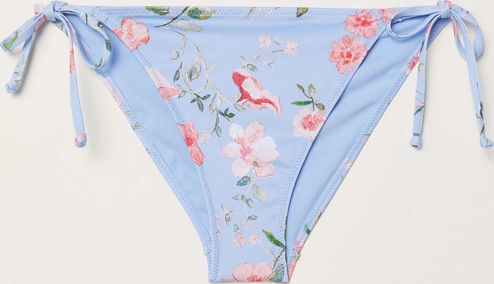 

Нижняя часть купальника H&M 6100557 46 Голубая в цветы